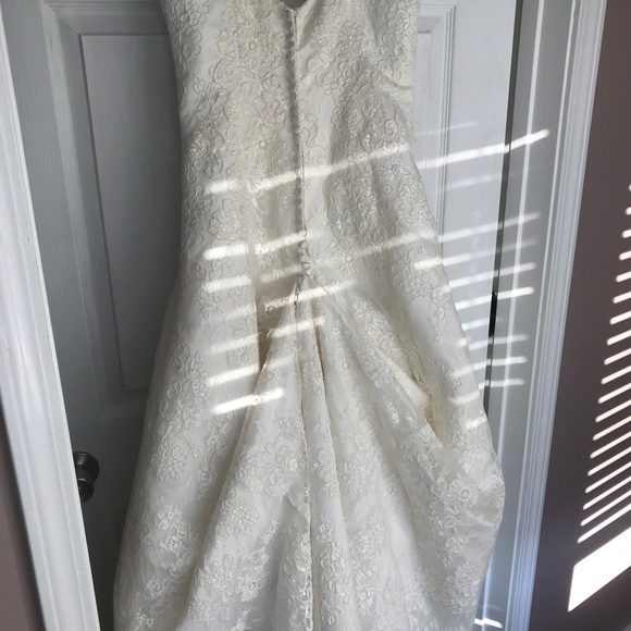 Justin Alexander Wedding Dress - street size 4 - Picture 7 of 8